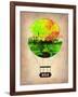 Berlin Air Balloon-NaxArt-Framed Art Print