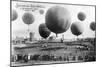 Berlin Ballon Race Photo-null-Mounted Art Print