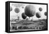 Berlin Ballon Race Photo-null-Framed Stretched Canvas