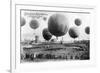 Berlin Ballon Race Photo-null-Framed Art Print