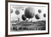 Berlin Ballon Race Photo-null-Framed Art Print