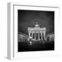 Berlin Brandenburg Gate-Melanie Viola-Framed Art Print