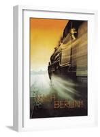Berlin by Night-null-Framed Art Print