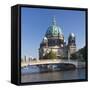 Berlin Cathedral, Berlin, Germany-Markus Lange-Framed Stretched Canvas