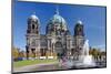 Berlin Cathedral, Berliner Dom, at Lustgarten, Berlin, Germany-null-Mounted Art Print