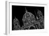 Berlin Cathedral, Black-And-White Alienated-Thomas Ebelt-Framed Photographic Print