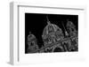 Berlin Cathedral, Black-And-White Alienated-Thomas Ebelt-Framed Photographic Print