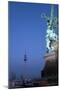 Berlin, Cathedral, Distant View, Television Tower, Evening-Catharina Lux-Mounted Photographic Print