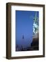 Berlin, Cathedral, Distant View, Television Tower, Evening-Catharina Lux-Framed Photographic Print