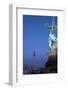 Berlin, Cathedral, Distant View, Television Tower, Evening-Catharina Lux-Framed Photographic Print