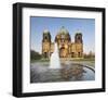 Berlin Cathedral with Lustgarten, Berlin, Germany-null-Framed Art Print