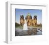 Berlin Cathedral with Lustgarten, Berlin, Germany-null-Framed Art Print