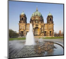 Berlin Cathedral with Lustgarten, Berlin, Germany-null-Mounted Art Print