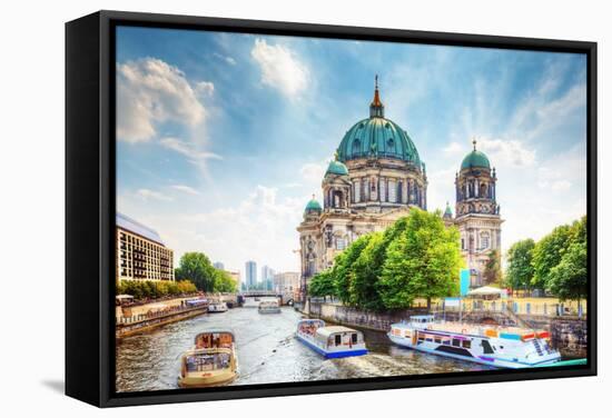 Berlin Cathedral-Michal Bednarek-Framed Stretched Canvas