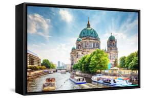 Berlin Cathedral-Michal Bednarek-Framed Stretched Canvas