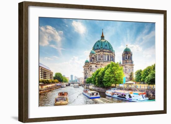 Berlin Cathedral-Michal Bednarek-Framed Art Print