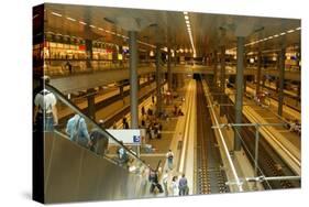 Berlin Central Station. Interior. Germany-null-Stretched Canvas