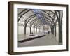 Berlin Circle by Richard Long at the Hamburger Bahnhof Museum, Berlin, Germany-Michele Molinari-Framed Photographic Print