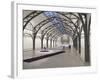 Berlin Circle by Richard Long at the Hamburger Bahnhof Museum, Berlin, Germany-Michele Molinari-Framed Photographic Print