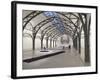 Berlin Circle by Richard Long at the Hamburger Bahnhof Museum, Berlin, Germany-Michele Molinari-Framed Photographic Print