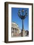 Berlin Concert House (Konzerthaus Berlin) with Ornate Traditional Lamppost in the Foreground-Charlie Harding-Framed Photographic Print