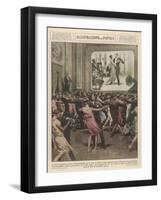 Berlin Dance School 1929-Alfredo Ortelli-Framed Art Print