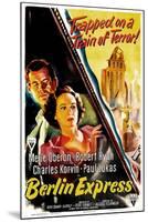 Berlin Express, Robert Ryan, Merle Oberon, 1948-null-Mounted Art Print