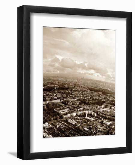 Berlin from Above / 8168-Rica Belna-Framed Giclee Print