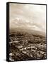 Berlin from Above / 8168-Rica Belna-Framed Stretched Canvas