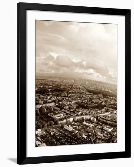 Berlin from Above / 8168-Rica Belna-Framed Premium Giclee Print