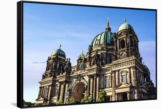 Berlin, Germany. Berlin Cathedral in Lustgarten on Museum Island-Miva Stock-Framed Stretched Canvas