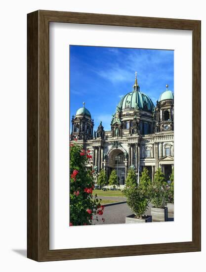 Berlin, Germany. Berlin Cathedral in Lustgarten on Museum Island-Miva Stock-Framed Photographic Print