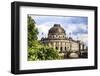 Berlin, Germany. Bode Museum along the Spree river on Museum Island-Miva Stock-Framed Photographic Print