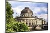 Berlin, Germany. Bode Museum along the Spree river on Museum Island-Miva Stock-Mounted Photographic Print