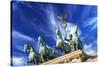 Berlin, Germany. Close-up of the Quadriga atop the Brandenburg Gate-Miva Stock-Stretched Canvas