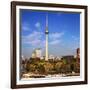 Berlin, Germany. Fernsehturm TV Tower at Alexanderplatz-Miva Stock-Framed Photographic Print