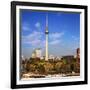 Berlin, Germany. Fernsehturm TV Tower at Alexanderplatz-Miva Stock-Framed Photographic Print