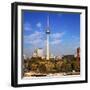 Berlin, Germany. Fernsehturm TV Tower at Alexanderplatz-Miva Stock-Framed Photographic Print