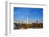 Berlin, Germany. Fernsehturm TV Tower at Alexanderplatz-Miva Stock-Framed Photographic Print