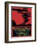 Berlin, Germany - Konkurrenz-Fliegen Airfield Promotional Poster-Lantern Press-Framed Art Print