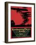 Berlin, Germany - Konkurrenz-Fliegen Airfield Promotional Poster-Lantern Press-Framed Art Print