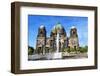 Berlin, Germany. Museum Island, Berlin Cathedral and water fountain-Miva Stock-Framed Photographic Print