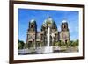 Berlin, Germany. Museum Island, Berlin Cathedral and water fountain-Miva Stock-Framed Photographic Print