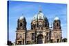 Berlin, Germany. Museum Island, Berlin Cathedral with the Berlin-Miva Stock-Stretched Canvas