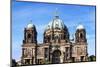 Berlin, Germany. Museum Island, Berlin Cathedral with the Berlin-Miva Stock-Mounted Photographic Print