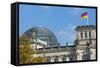 Berlin, Germany Reichstag Building Famous City Center-Bill Bachmann-Framed Stretched Canvas