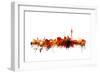 Berlin Germany Skyline-Michael Tompsett-Framed Art Print