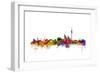 Berlin Germany Skyline-Michael Tompsett-Framed Art Print