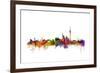 Berlin Germany Skyline-Michael Tompsett-Framed Art Print