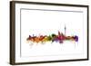 Berlin Germany Skyline-Michael Tompsett-Framed Art Print